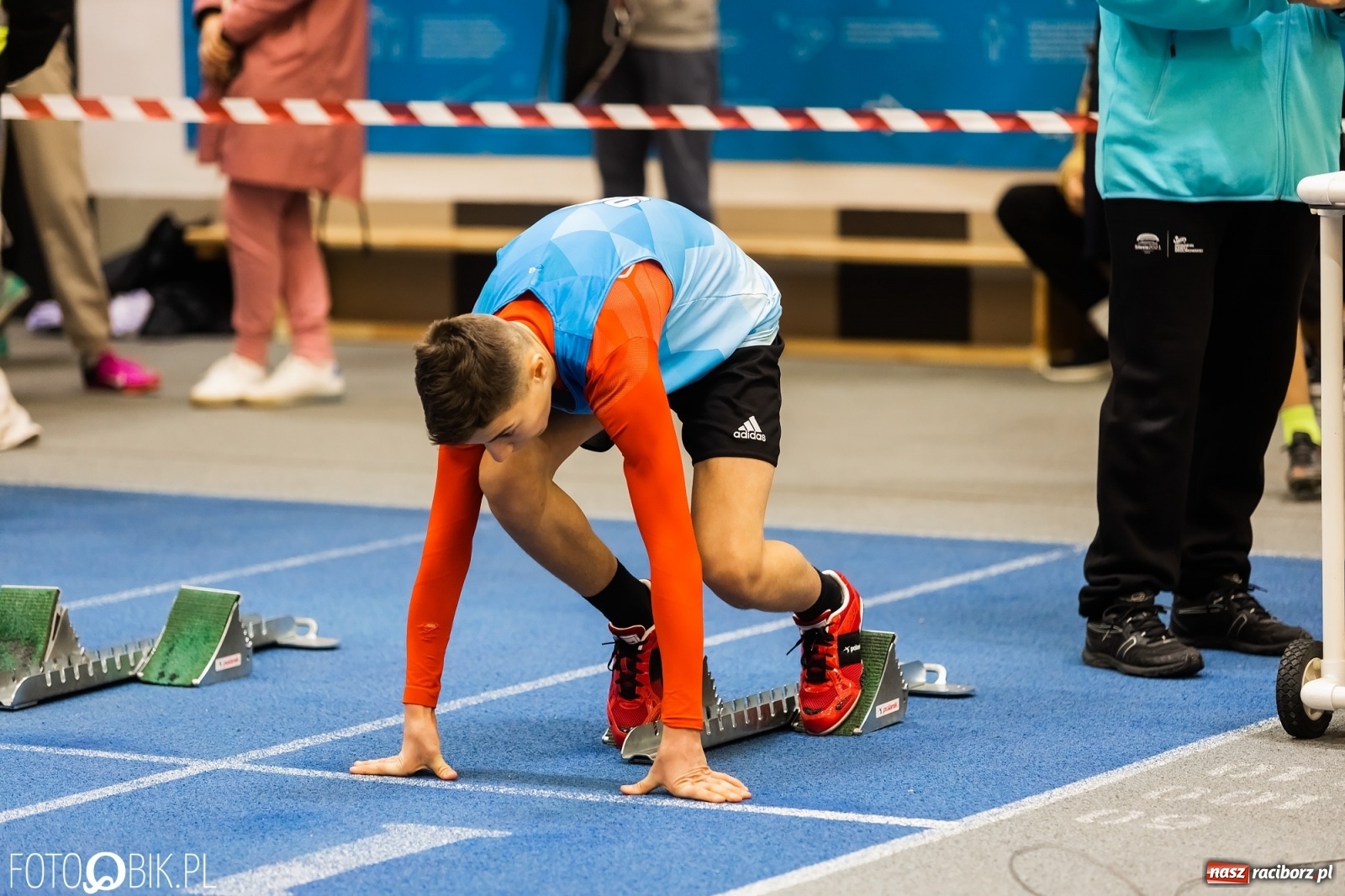 Zdjęcie w galerii na portalu naszraciborz.pl: Racibórz gospodarzem Halowych Mistrzostw Śląska Młodzików w LA wiadomości z regionu