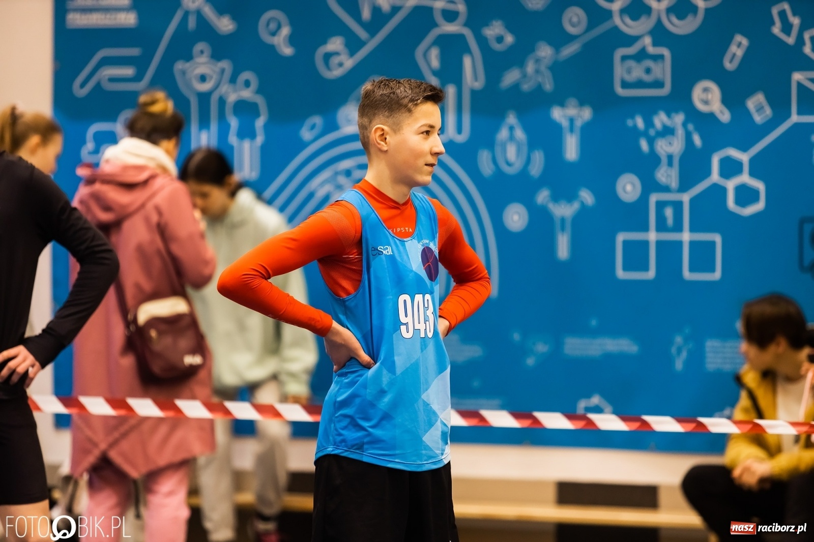 Zdjęcie w galerii na portalu naszraciborz.pl: Racibórz gospodarzem Halowych Mistrzostw Śląska Młodzików w LA wiadomości z regionu