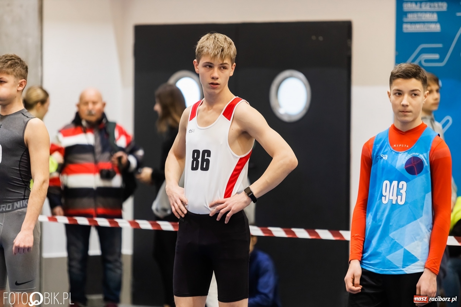 Zdjęcie w galerii na portalu naszraciborz.pl: Racibórz gospodarzem Halowych Mistrzostw Śląska Młodzików w LA wiadomości z regionu