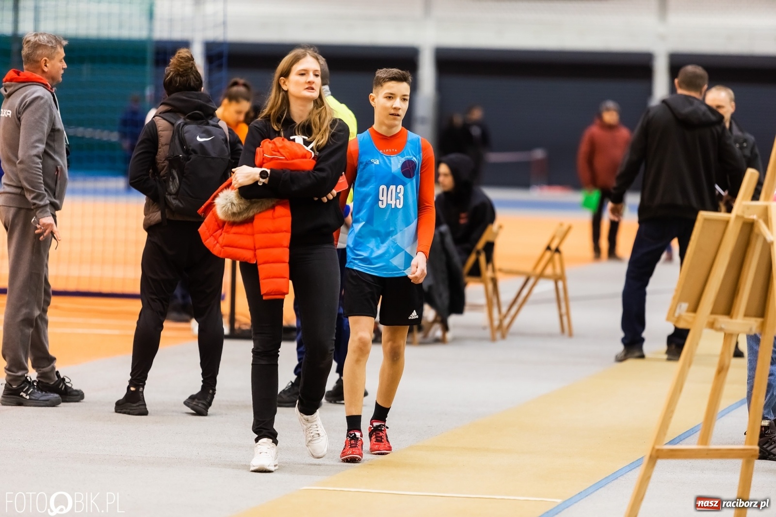Zdjęcie w galerii na portalu naszraciborz.pl: Racibórz gospodarzem Halowych Mistrzostw Śląska Młodzików w LA wiadomości z regionu