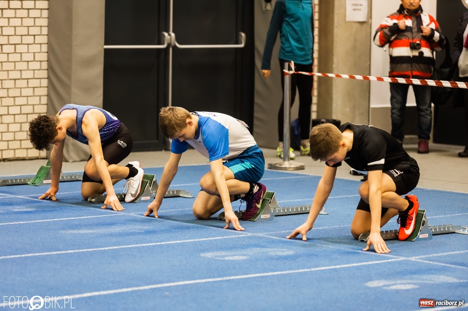 Zdjęcie w galerii na portalu naszraciborz.pl: Racibórz gospodarzem Halowych Mistrzostw Śląska Młodzików w LA wiadomości z regionu