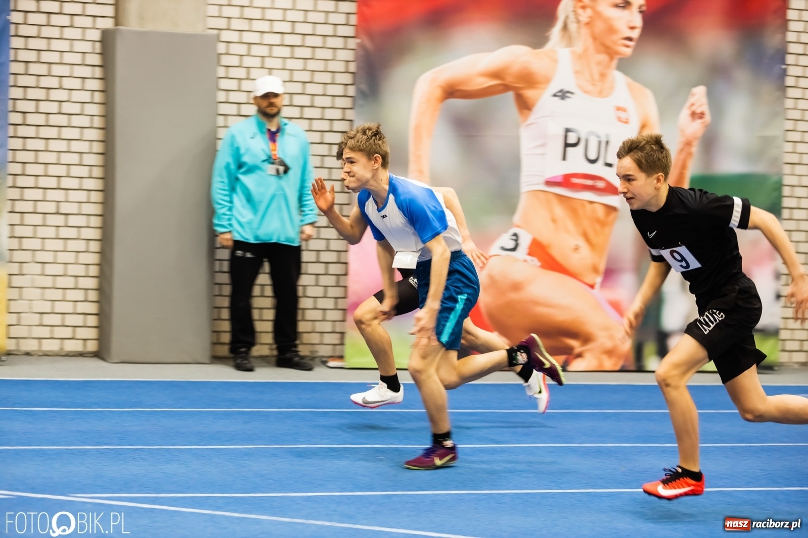 Zdjęcie w galerii na portalu naszraciborz.pl: Racibórz gospodarzem Halowych Mistrzostw Śląska Młodzików w LA wiadomości z regionu