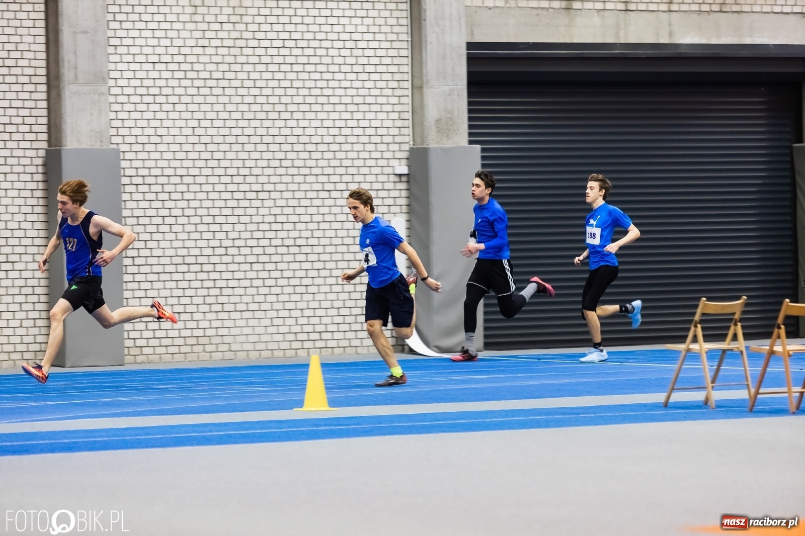 Zdjęcie w galerii na portalu naszraciborz.pl: Racibórz gospodarzem Halowych Mistrzostw Śląska Młodzików w LA wiadomości z regionu