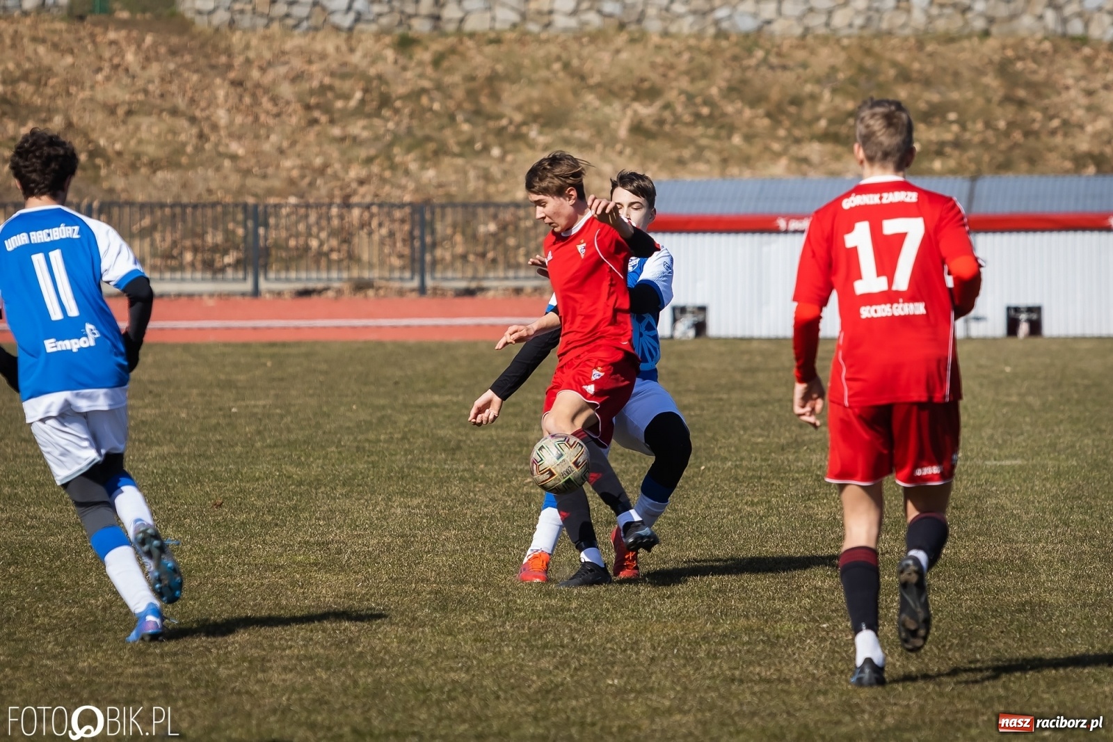 Zdjęcie w galerii na portalu naszraciborz.pl: I liga trampkarzy. Udana inauguracja Unii Racibórz [FOTO] wiadomości z regionu