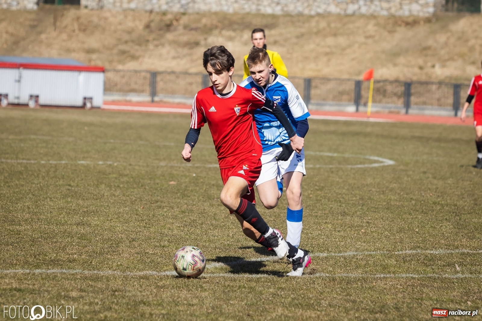 Zdjęcie w galerii na portalu naszraciborz.pl: I liga trampkarzy. Udana inauguracja Unii Racibórz [FOTO] wiadomości z regionu