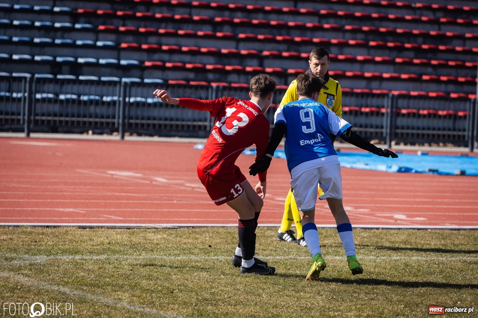 Zdjęcie w galerii na portalu naszraciborz.pl: I liga trampkarzy. Udana inauguracja Unii Racibórz [FOTO] wiadomości z regionu