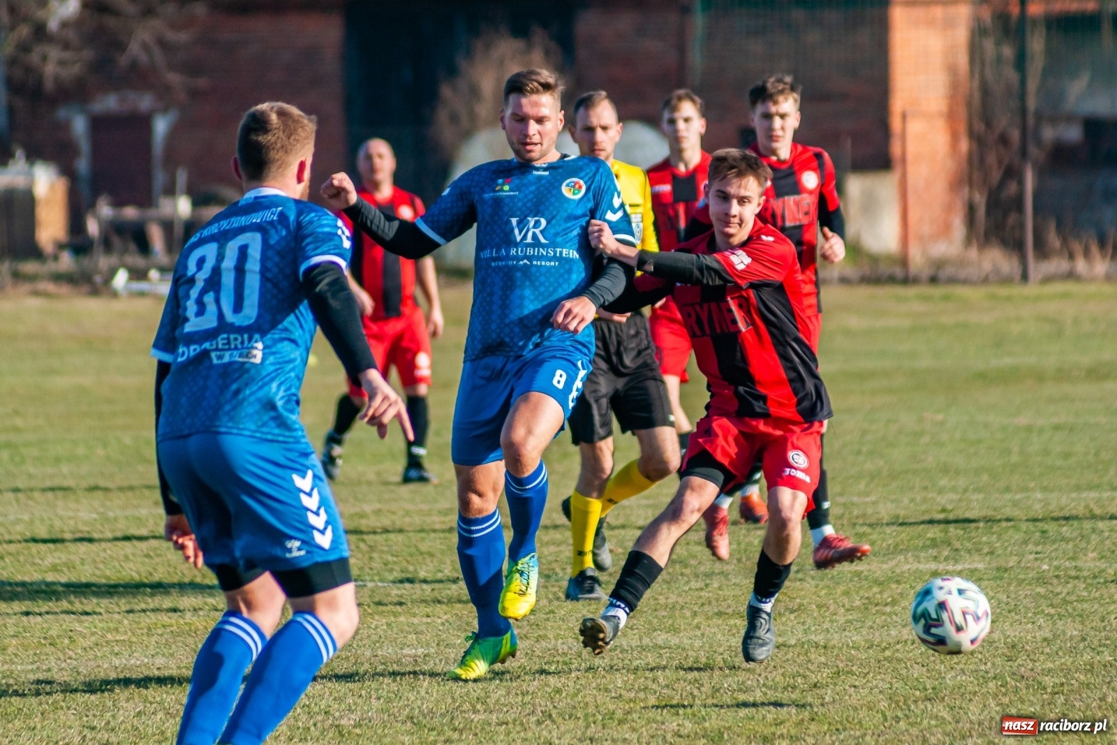 Zdjęcie w galerii na portalu naszraciborz.pl: Runda wiosenna wystartowała. Krzyżanowice lepsze od Rymera [FOTO] wiadomości z regionu
