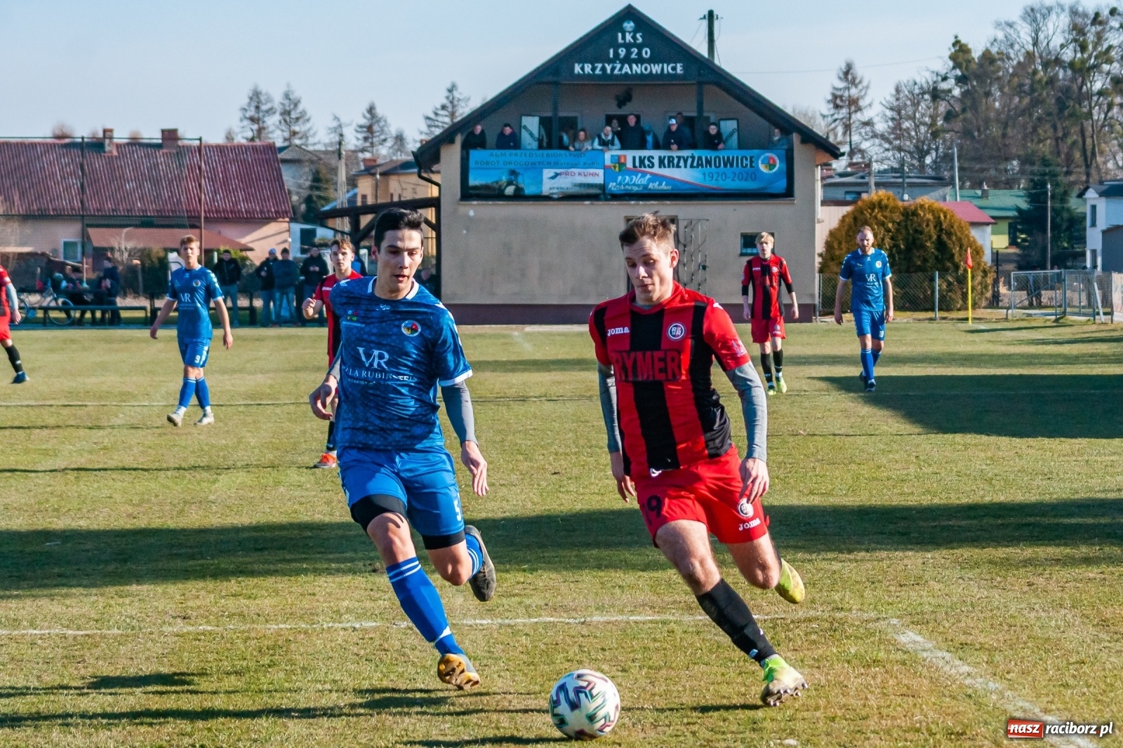 Zdjęcie w galerii na portalu naszraciborz.pl: Runda wiosenna wystartowała. Krzyżanowice lepsze od Rymera [FOTO] wiadomości z regionu