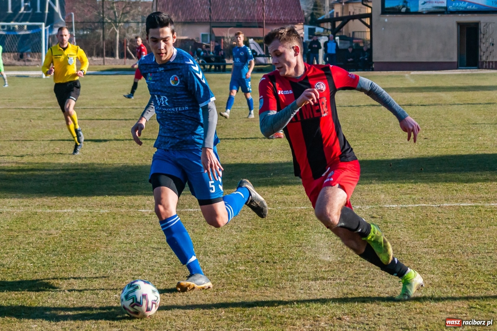 Zdjęcie w galerii na portalu naszraciborz.pl: Runda wiosenna wystartowała. Krzyżanowice lepsze od Rymera [FOTO] wiadomości z regionu