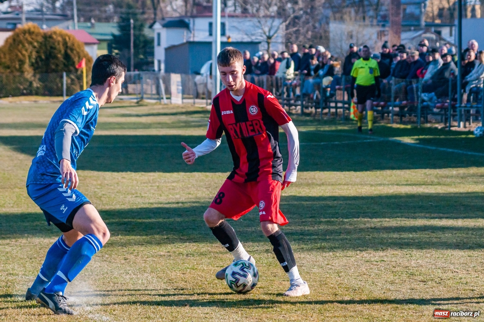 Zdjęcie w galerii na portalu naszraciborz.pl: Runda wiosenna wystartowała. Krzyżanowice lepsze od Rymera [FOTO] wiadomości z regionu