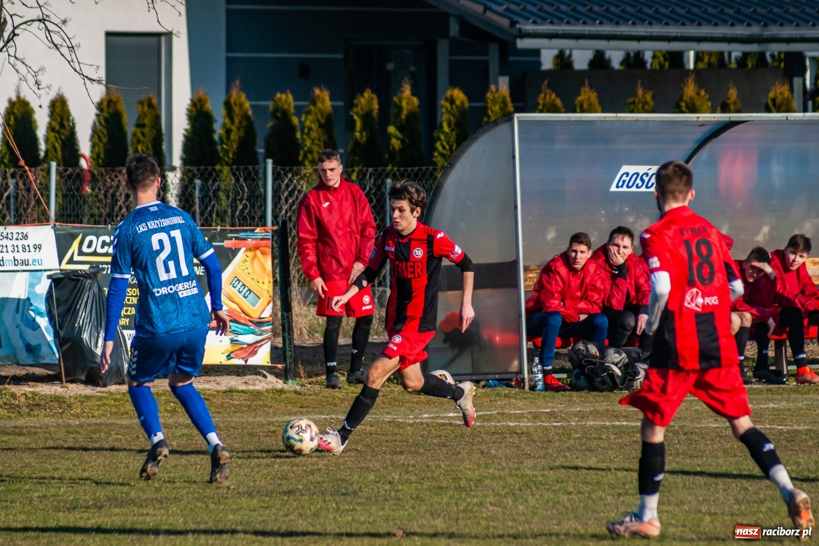 Zdjęcie w galerii na portalu naszraciborz.pl: Runda wiosenna wystartowała. Krzyżanowice lepsze od Rymera [FOTO] wiadomości z regionu