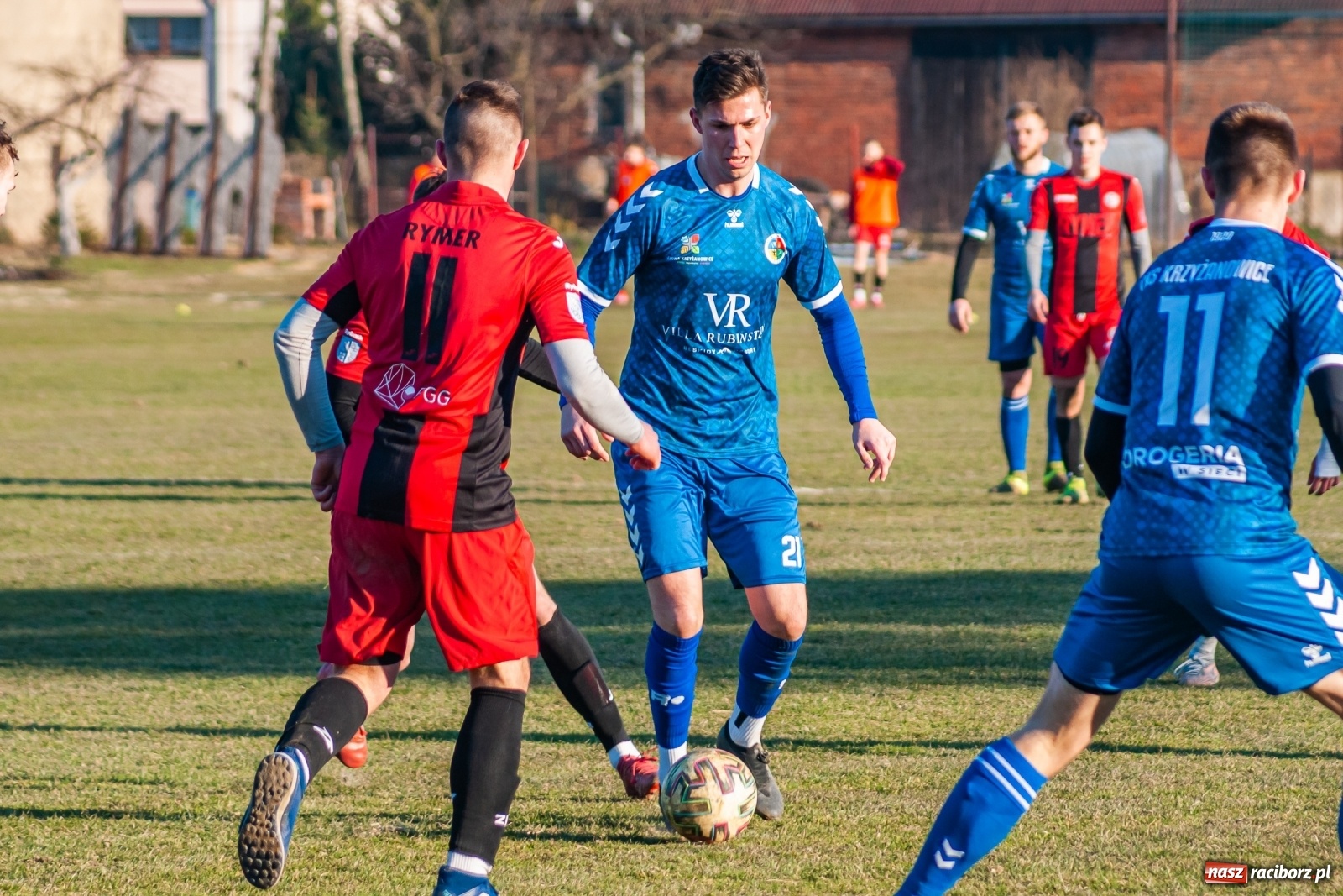 Zdjęcie w galerii na portalu naszraciborz.pl: Runda wiosenna wystartowała. Krzyżanowice lepsze od Rymera [FOTO] wiadomości z regionu