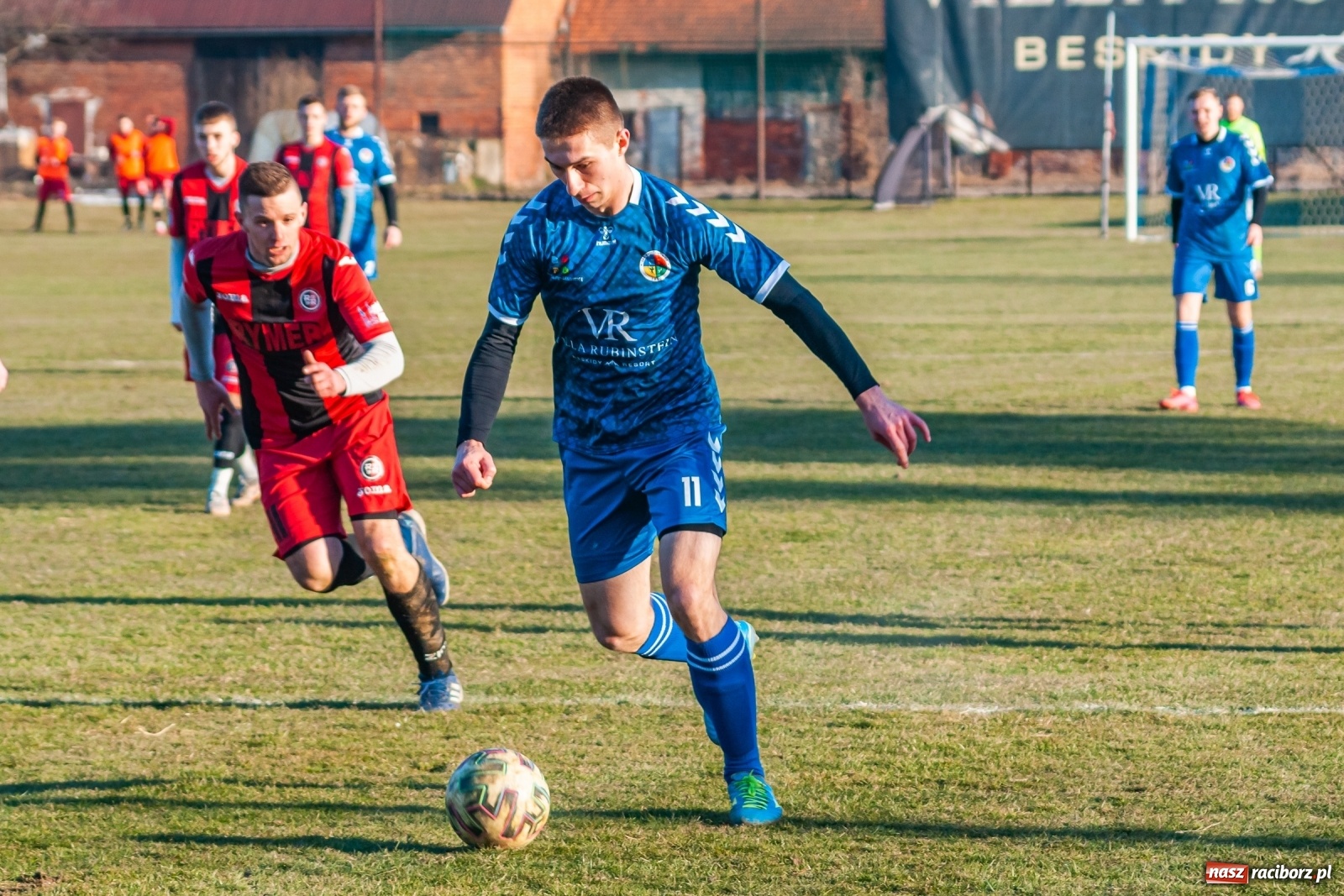 Zdjęcie w galerii na portalu naszraciborz.pl: Runda wiosenna wystartowała. Krzyżanowice lepsze od Rymera [FOTO] wiadomości z regionu