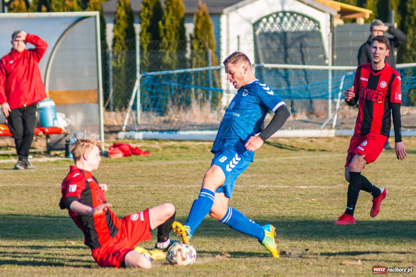 Zdjęcie w galerii na portalu naszraciborz.pl: Runda wiosenna wystartowała. Krzyżanowice lepsze od Rymera [FOTO] wiadomości z regionu