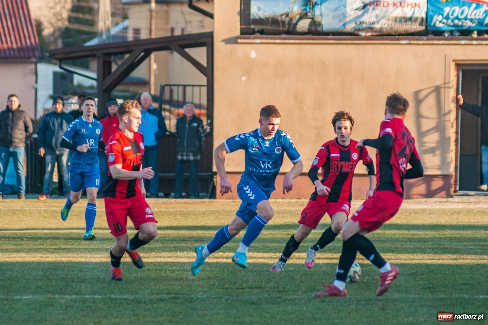 Zdjęcie w galerii na portalu naszraciborz.pl: Runda wiosenna wystartowała. Krzyżanowice lepsze od Rymera [FOTO] wiadomości z regionu