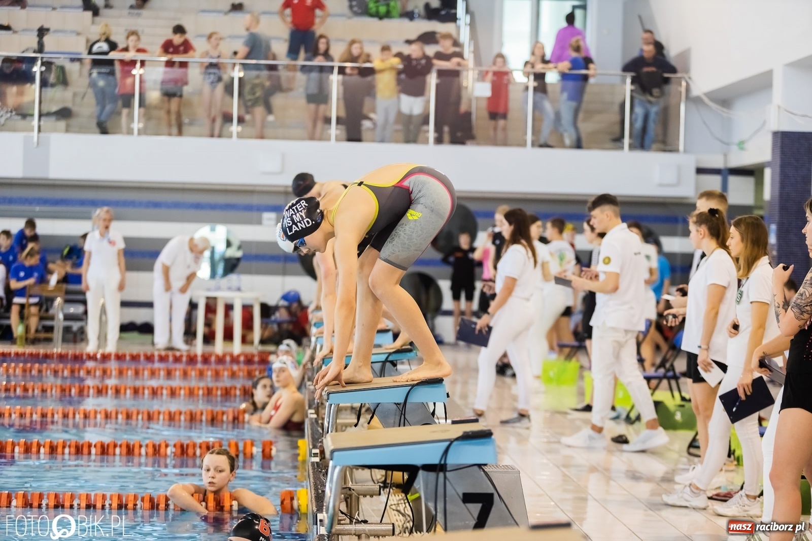 Zdjęcie w galerii na portalu naszraciborz.pl: Mistrzostwa Szkół Sportowych w Pływaniu w H2Ostróg wiadomości z regionu