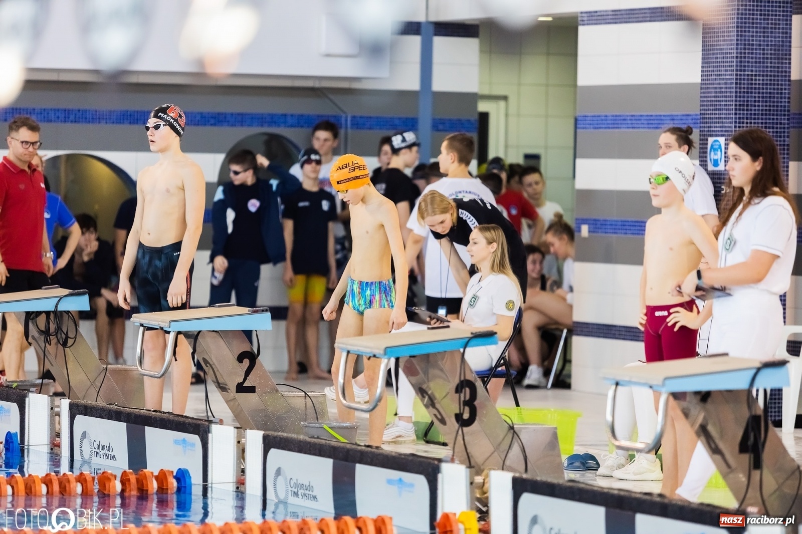 Zdjęcie w galerii na portalu naszraciborz.pl: Mistrzostwa Szkół Sportowych w Pływaniu w H2Ostróg wiadomości z regionu