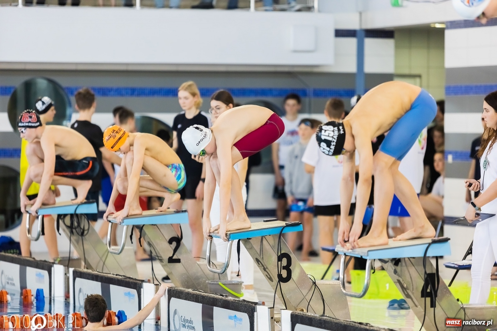 Zdjęcie w galerii na portalu naszraciborz.pl: Mistrzostwa Szkół Sportowych w Pływaniu w H2Ostróg wiadomości z regionu