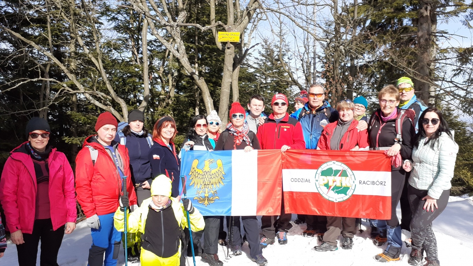 Zdjęcie w galerii na portalu naszraciborz.pl: Leskowiec i Łamana Skała - raciborzanie poznają Beskidy wiadomości z regionu