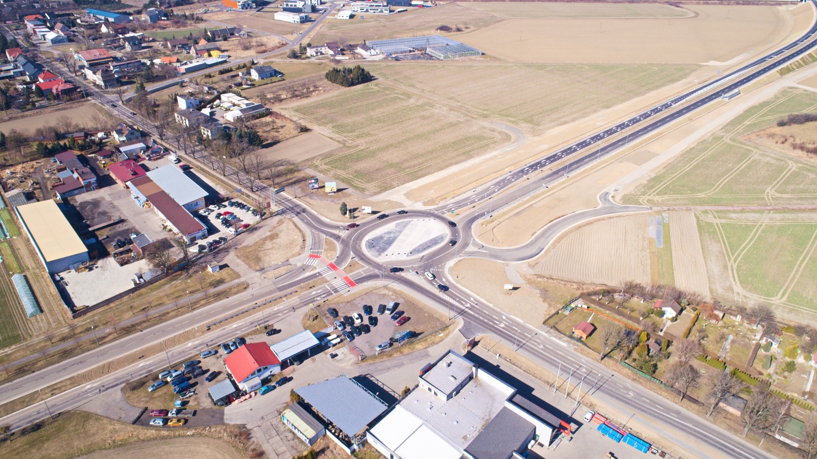 Zdjęcie w galerii na portalu naszraciborz.pl: Wschodnia obwodnica Raciborza aspiruje do miana budowy XXI w. wiadomości z regionu