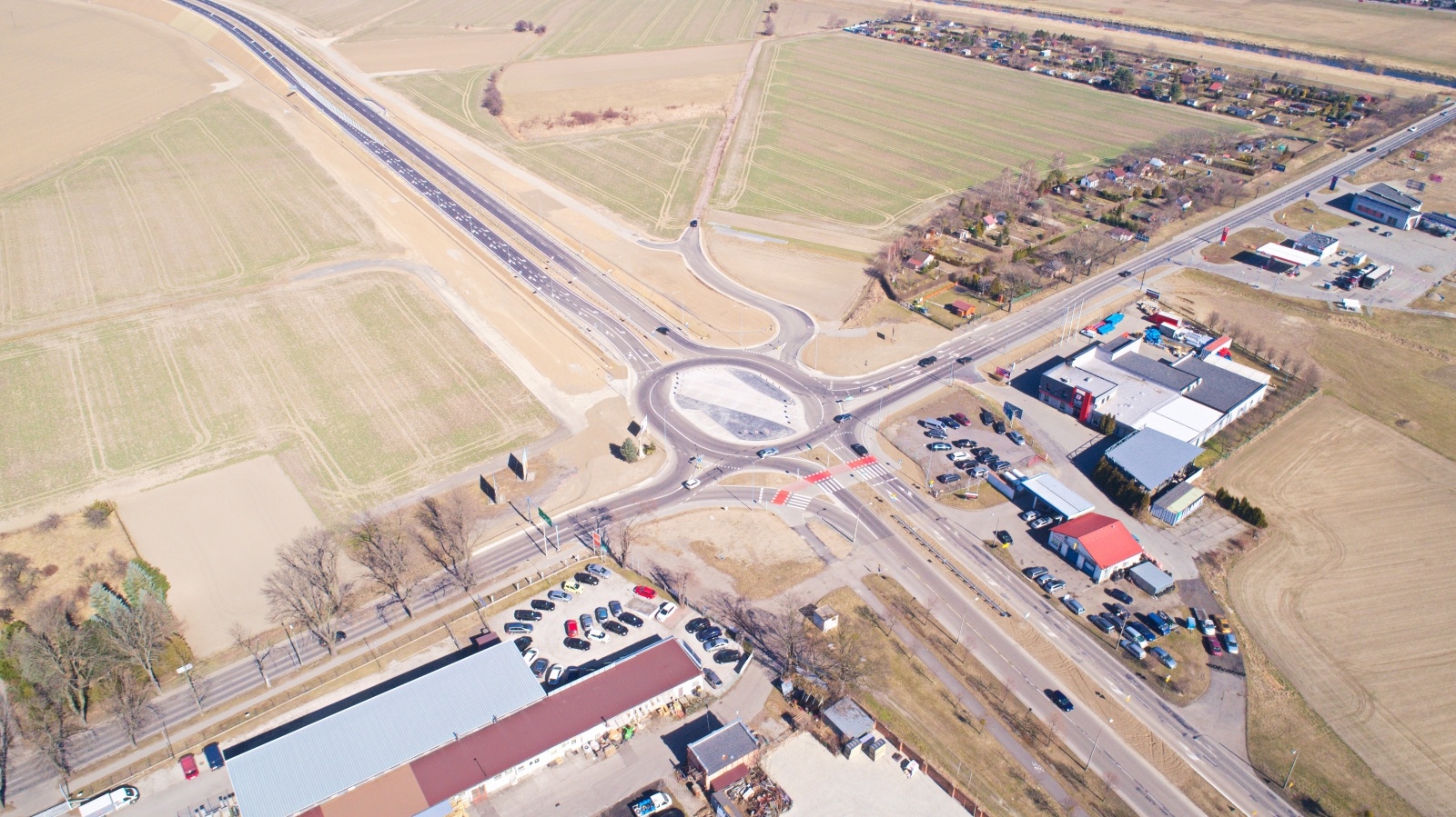 Zdjęcie w galerii na portalu naszraciborz.pl: Wschodnia obwodnica Raciborza aspiruje do miana budowy XXI w. wiadomości z regionu