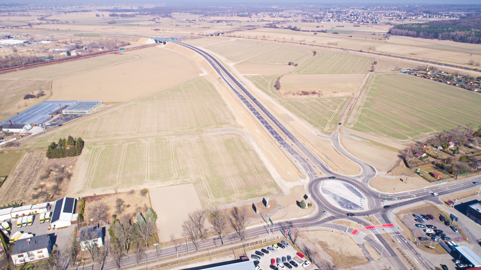 Zdjęcie w galerii na portalu naszraciborz.pl: Wschodnia obwodnica Raciborza aspiruje do miana budowy XXI w. wiadomości z regionu