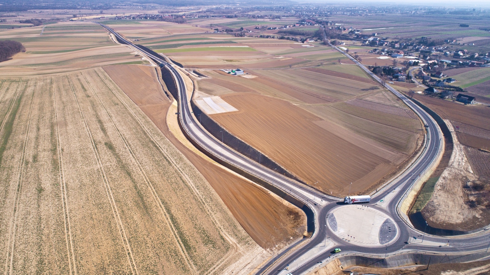Zdjęcie w galerii na portalu naszraciborz.pl: Wschodnia obwodnica Raciborza aspiruje do miana budowy XXI w. wiadomości z regionu