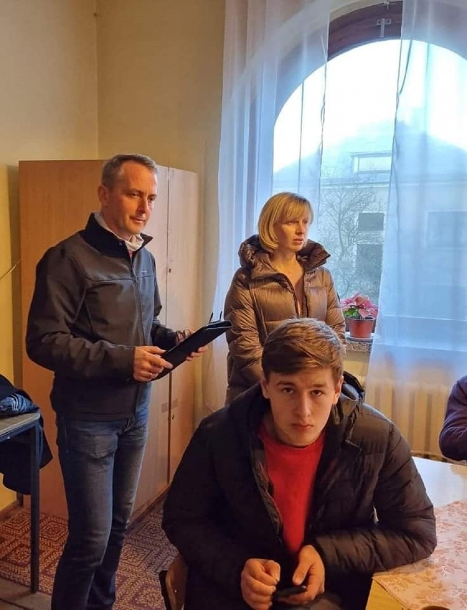 Zdjęcie w galerii na portalu naszraciborz.pl: Prezydent Raciborza spotkał się z uchodźcami wiadomości z regionu