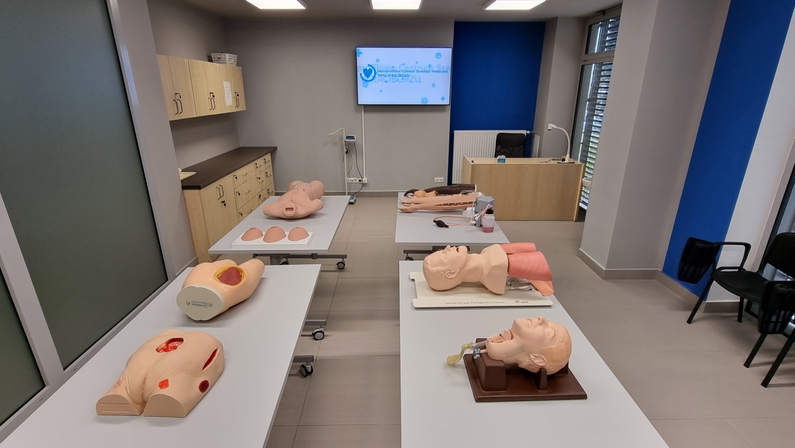 Zdjęcie w galerii na portalu naszraciborz.pl: PWSZ ma nowoczesne Monoprofilowe  Centrum Symulacji Medycznej wiadomości z regionu