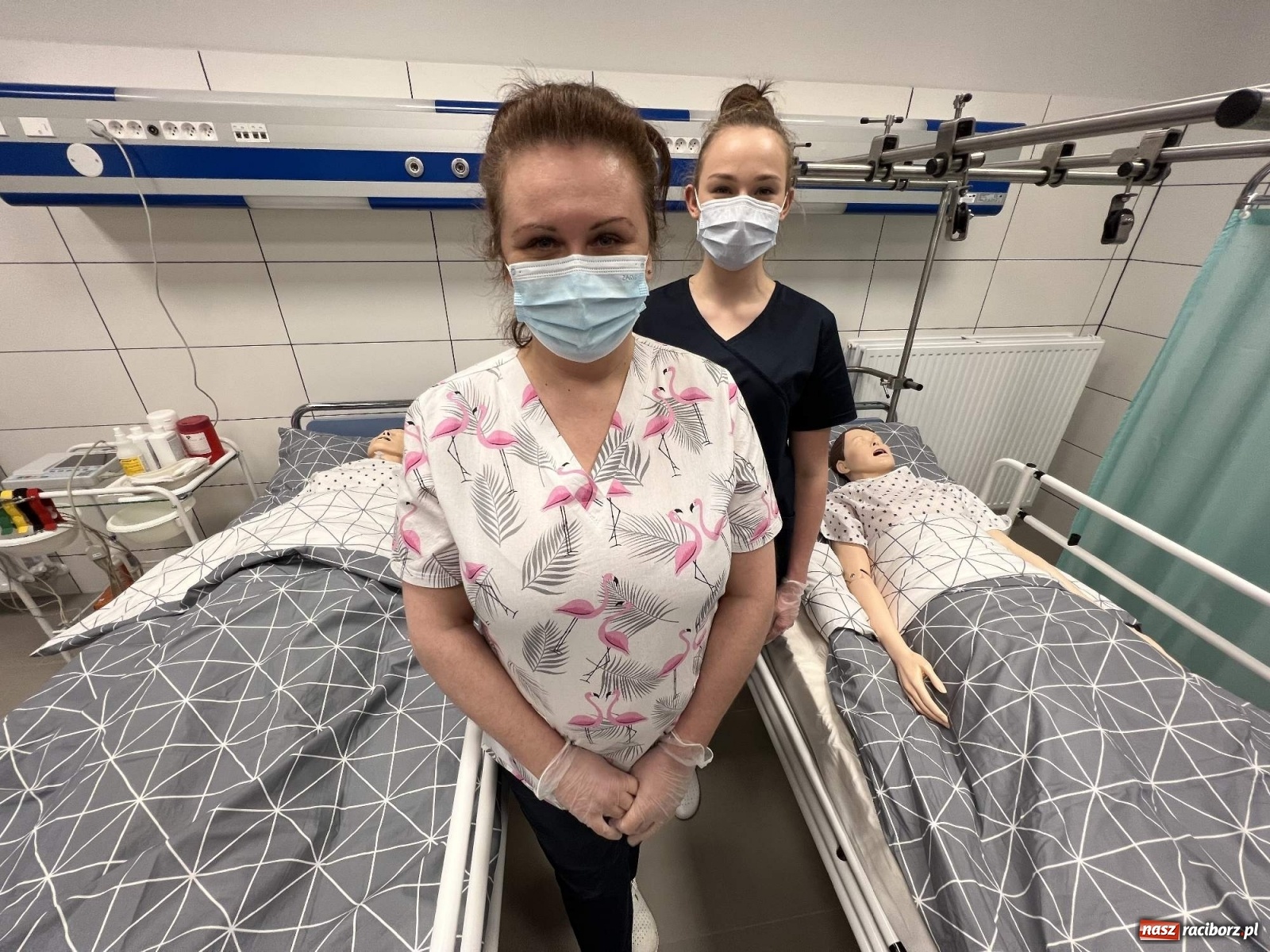 Zdjęcie w galerii na portalu naszraciborz.pl: Kształcenie pielęgniarek w Raciborzu wkroczyło w nowy wymiar wiadomości z regionu