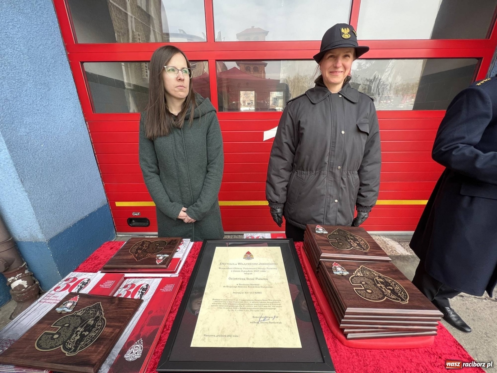 Zdjęcie w galerii na portalu naszraciborz.pl: Wozy przekazane, jednostki włączone, teraz czas na nową komendę [FOTO i WIDEO] wiadomości z regionu