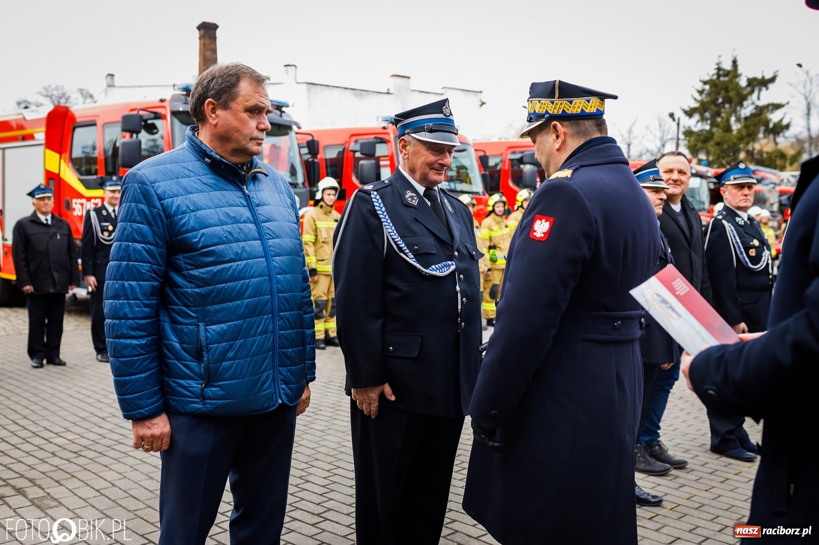 Zdjęcie w galerii na portalu naszraciborz.pl: Wozy przekazane, jednostki włączone, teraz czas na nową komendę [FOTO i WIDEO] wiadomości z regionu