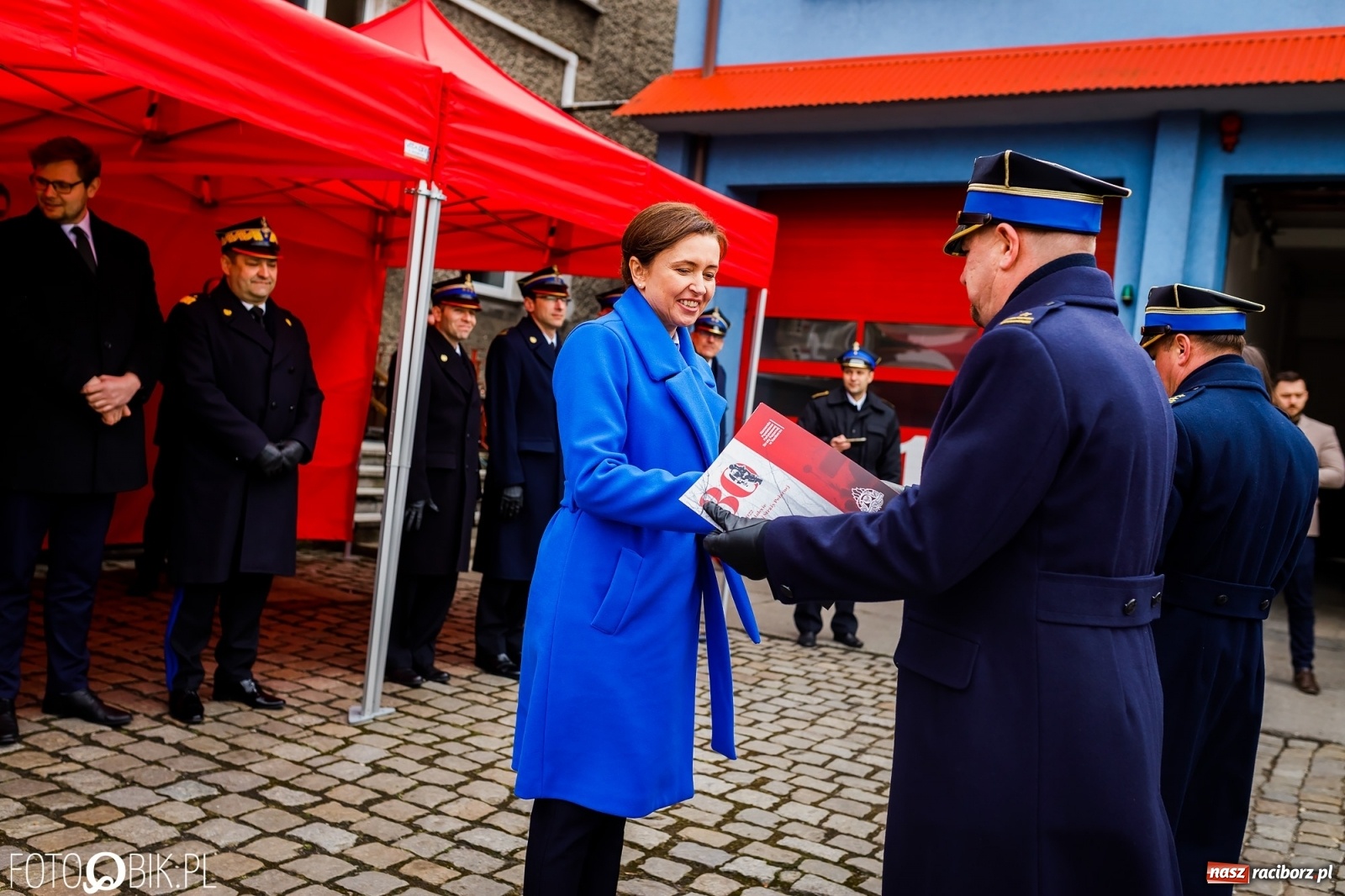 Zdjęcie w galerii na portalu naszraciborz.pl: Wozy przekazane, jednostki włączone, teraz czas na nową komendę [FOTO i WIDEO] wiadomości z regionu