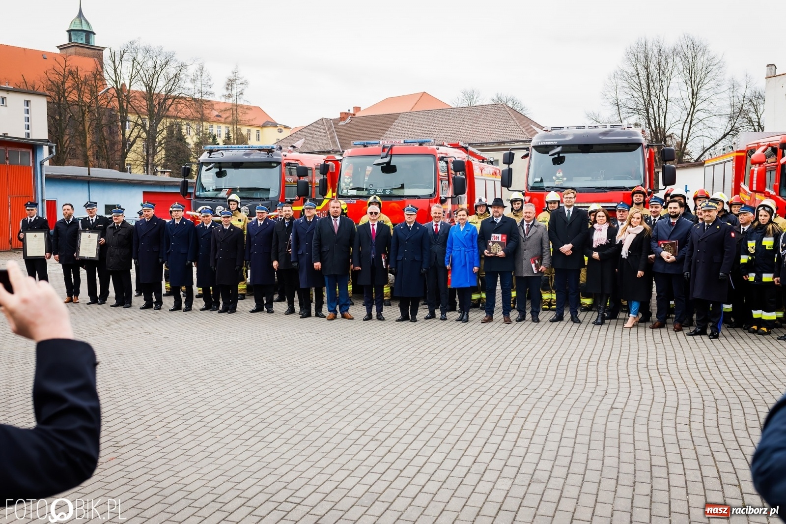 Zdjęcie w galerii na portalu naszraciborz.pl: Wozy przekazane, jednostki włączone, teraz czas na nową komendę [FOTO i WIDEO] wiadomości z regionu