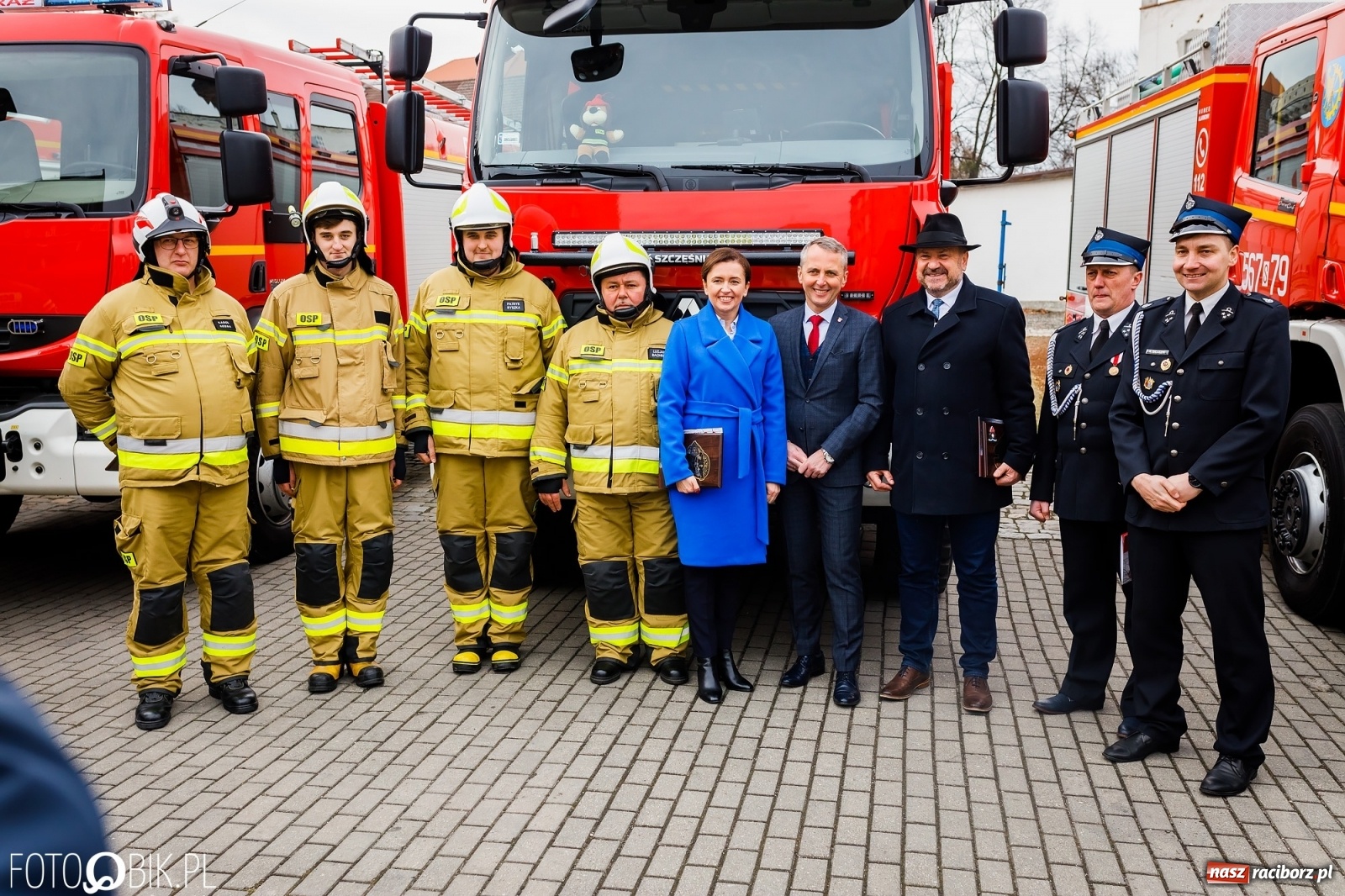 Zdjęcie w galerii na portalu naszraciborz.pl: Wozy przekazane, jednostki włączone, teraz czas na nową komendę [FOTO i WIDEO] wiadomości z regionu