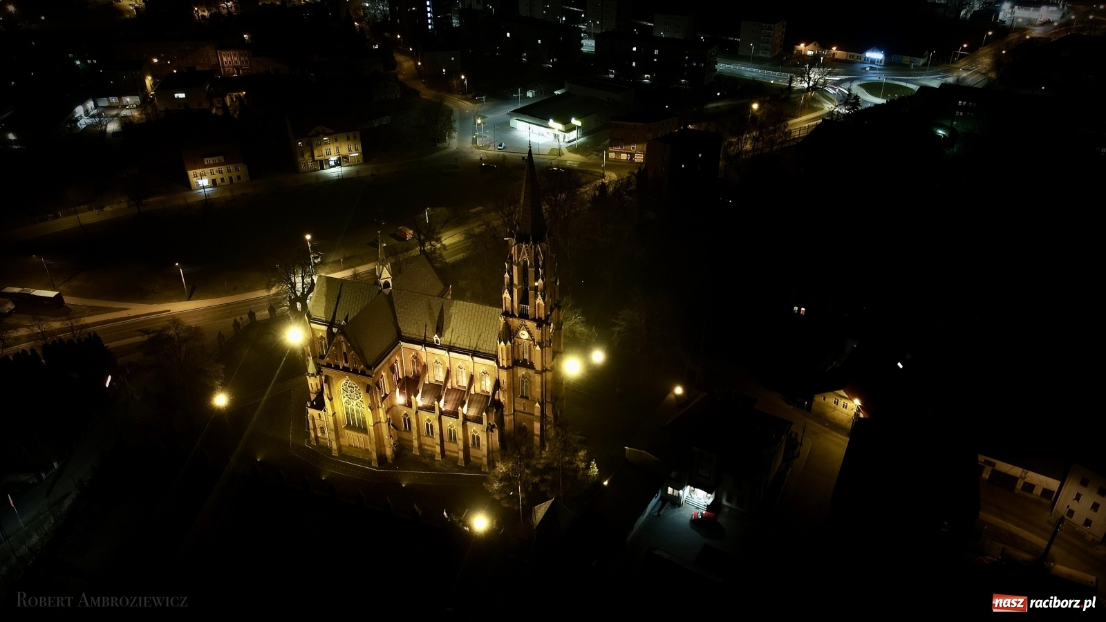 Zdjęcie w galerii na portalu naszraciborz.pl: Wyjątkowe zdjęcia perły raciborskiego neogotyku [FOTO] wiadomości z regionu