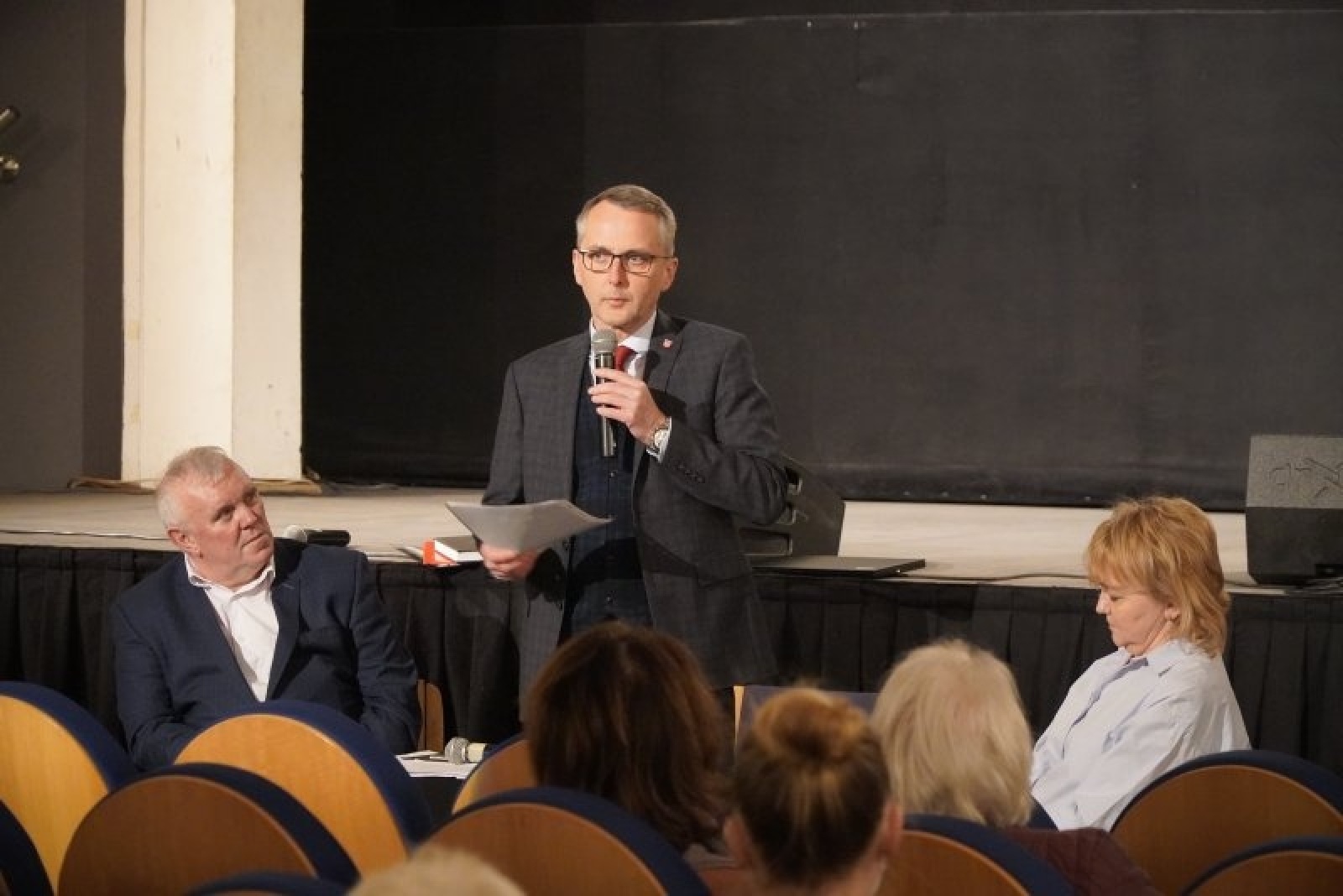 Zdjęcie w galerii na portalu naszraciborz.pl: Prezydent spotkał się z raciborzanami goszczącymi uchodźców [FOTO i WIDEO] wiadomości z regionu