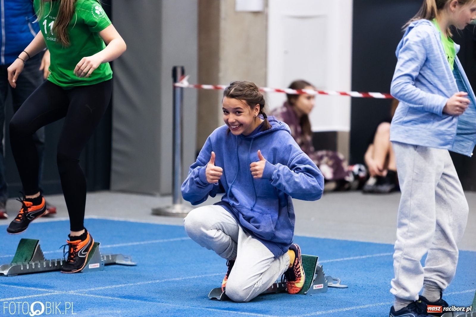 Zdjęcie w galerii na portalu naszraciborz.pl: Królowa sportu w Raciborzu. Halowe Mistrzostwa Śląska w hali ZSOMS [FOTO i WIDEO] wiadomości z regionu