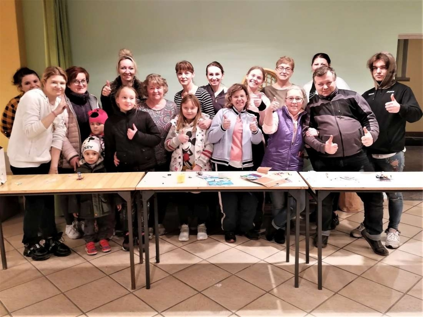 Zdjęcie w galerii na portalu naszraciborz.pl: Błękitne Anioły z Łubowic pomagają Ukrainie wiadomości z regionu