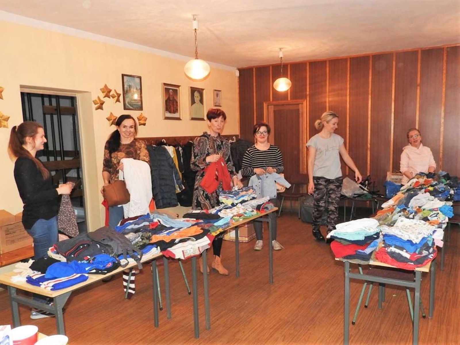 Zdjęcie w galerii na portalu naszraciborz.pl: Błękitne Anioły z Łubowic pomagają Ukrainie wiadomości z regionu