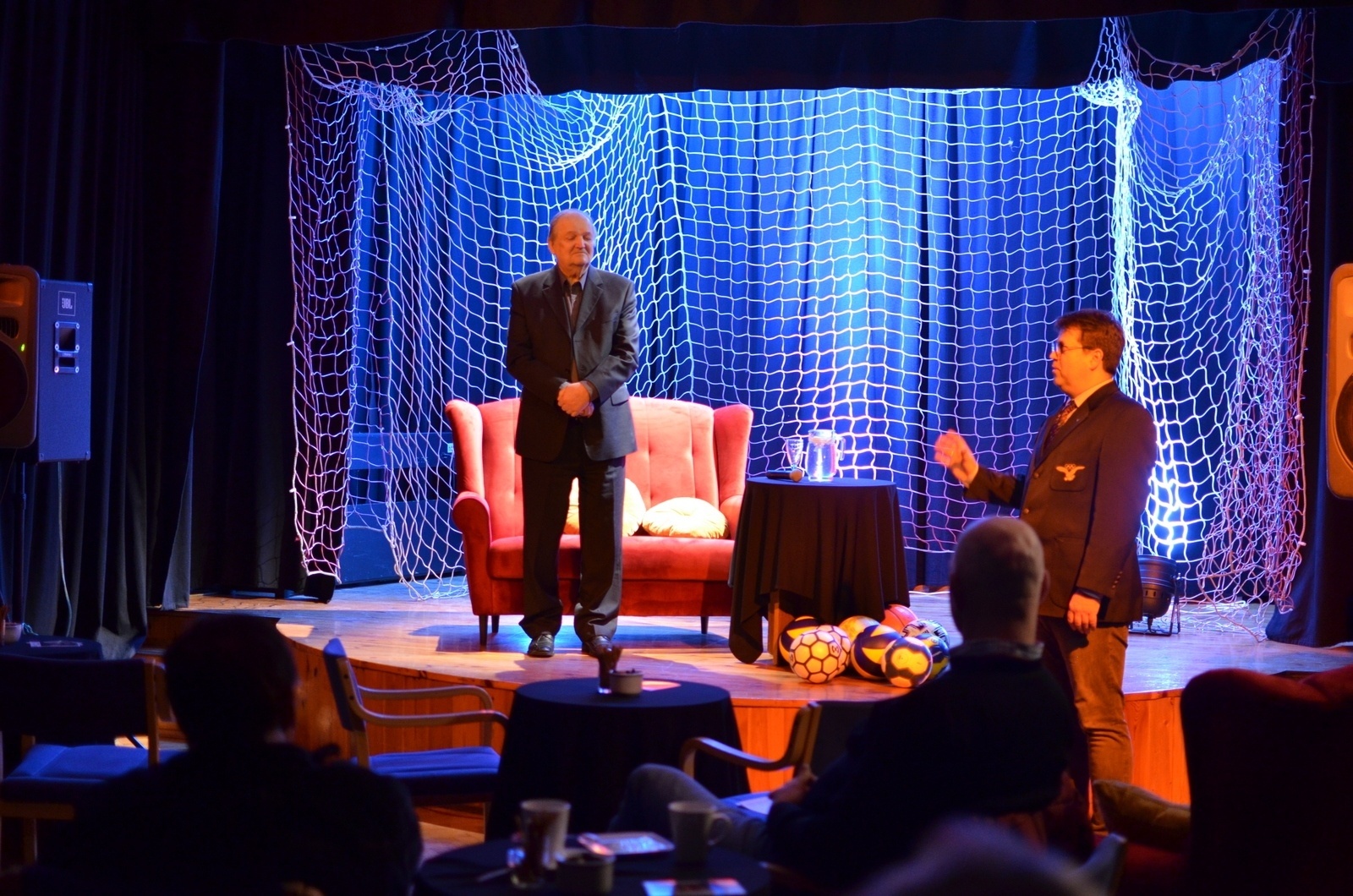 Zdjęcie w galerii na portalu naszraciborz.pl: W Punkt z legendarnym bramkarzem Hubertem Kostką wiadomości z regionu