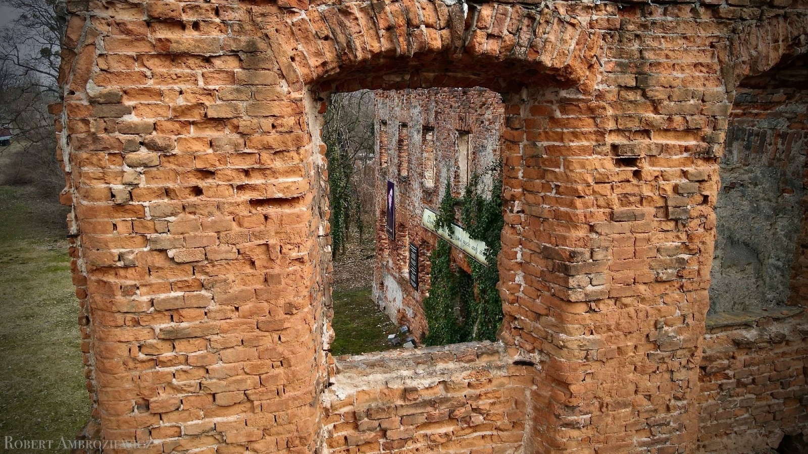 Zdjęcie w galerii na portalu naszraciborz.pl: Pałac miał obserwatorium astronomiczne, ogród z pawiami i fontanny. Dziś to ruina wiadomości z regionu