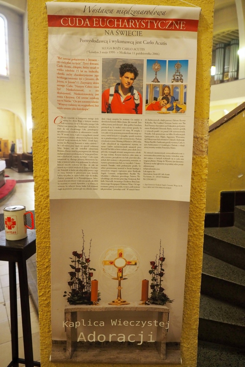 Zdjęcie w galerii na portalu naszraciborz.pl: Wystawa o cudach i rocznica wieczystej adoracji wiadomości z regionu