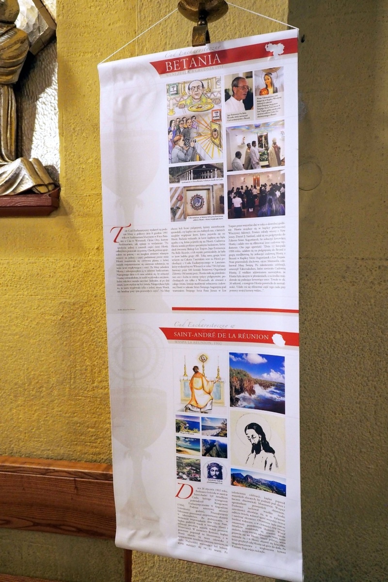 Zdjęcie w galerii na portalu naszraciborz.pl: Wystawa o cudach i rocznica wieczystej adoracji wiadomości z regionu