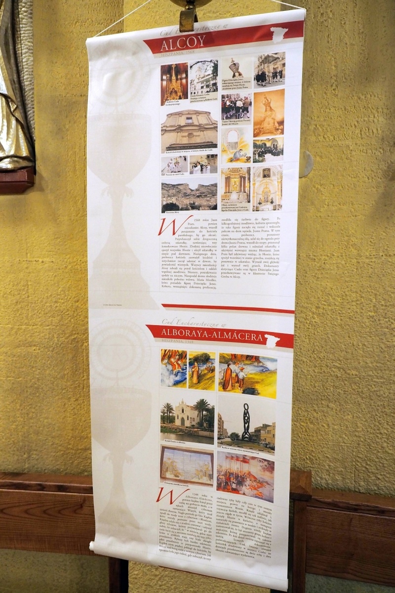 Zdjęcie w galerii na portalu naszraciborz.pl: Wystawa o cudach i rocznica wieczystej adoracji wiadomości z regionu