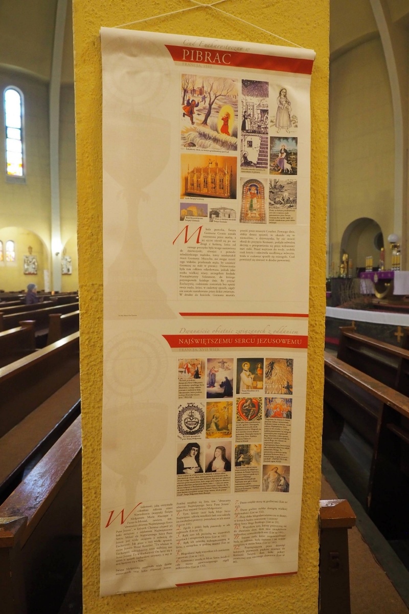 Zdjęcie w galerii na portalu naszraciborz.pl: Wystawa o cudach i rocznica wieczystej adoracji wiadomości z regionu