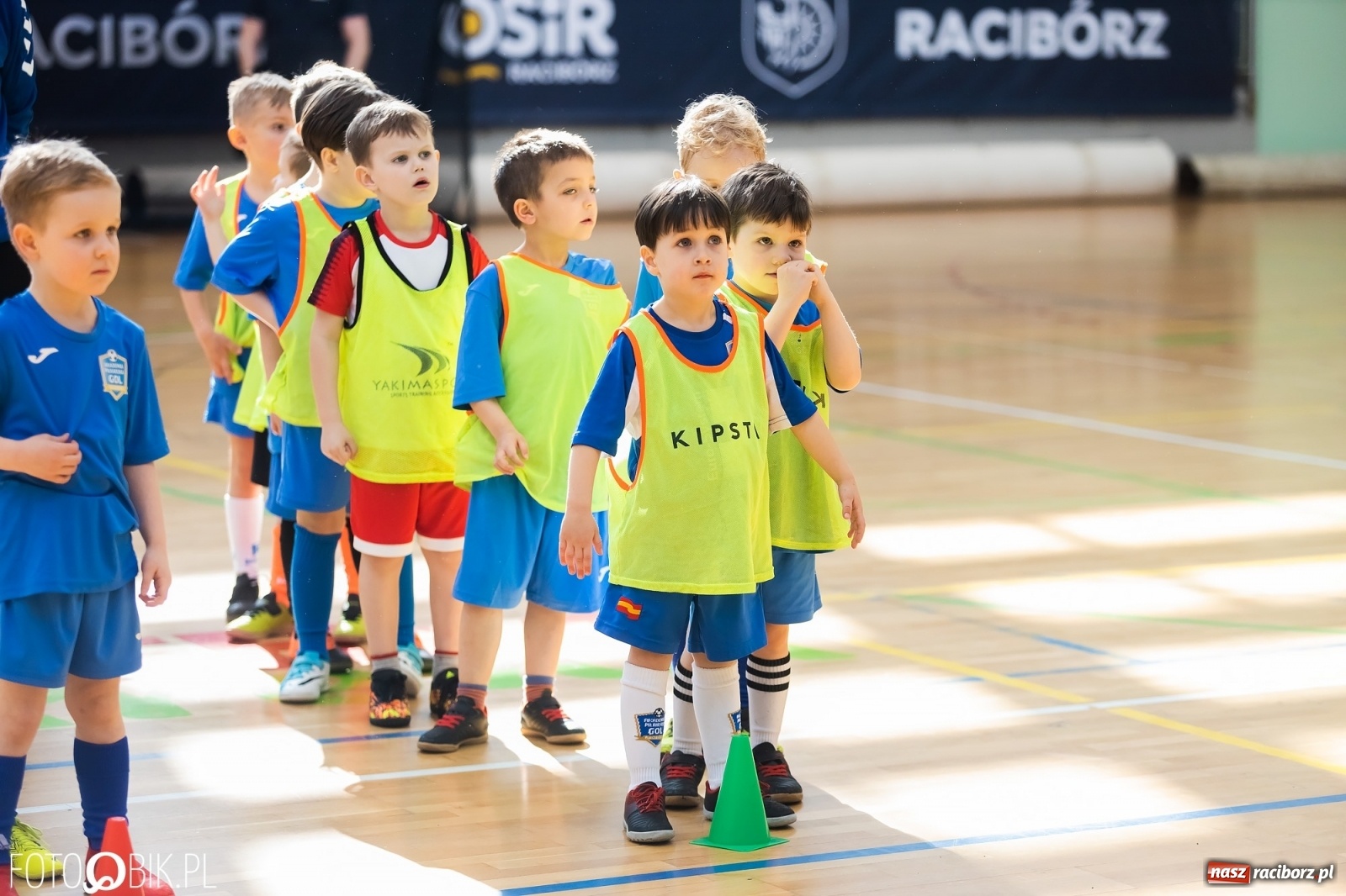 Zdjęcie w galerii na portalu naszraciborz.pl: Ślązak Cup w Arenie Rafako. Rywalizacja rocznika 2016 [FOTO] wiadomości z regionu