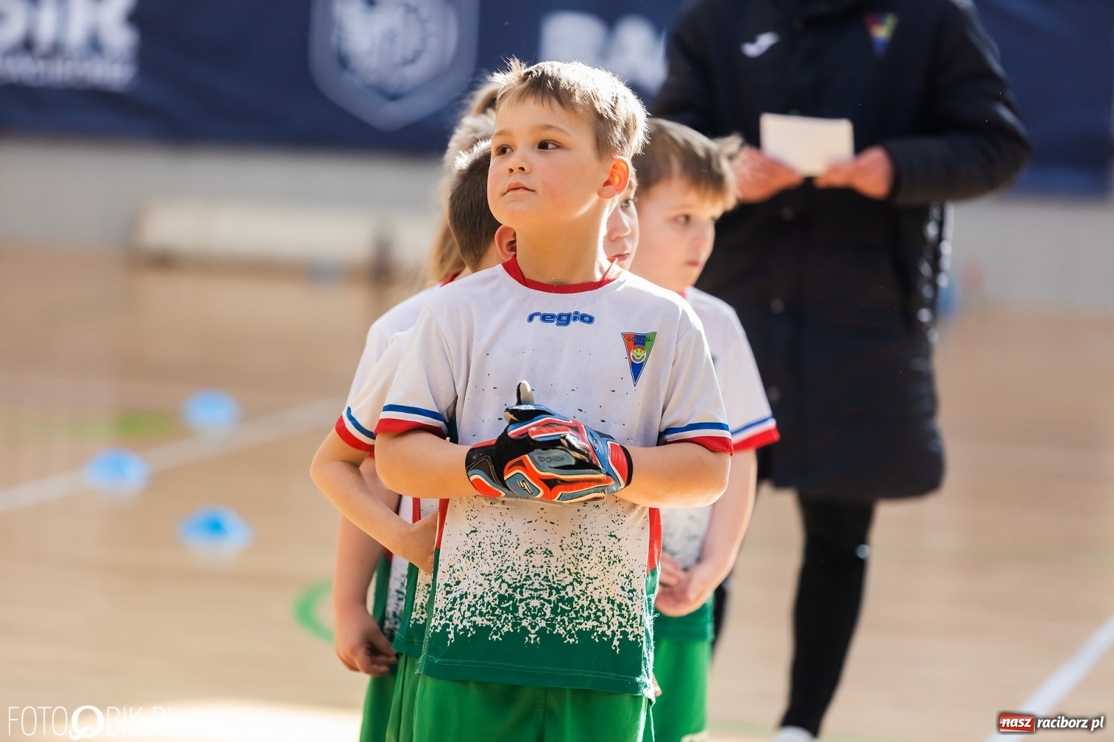 Zdjęcie w galerii na portalu naszraciborz.pl: Ślązak Cup w Arenie Rafako. Rywalizacja rocznika 2016 [FOTO] wiadomości z regionu