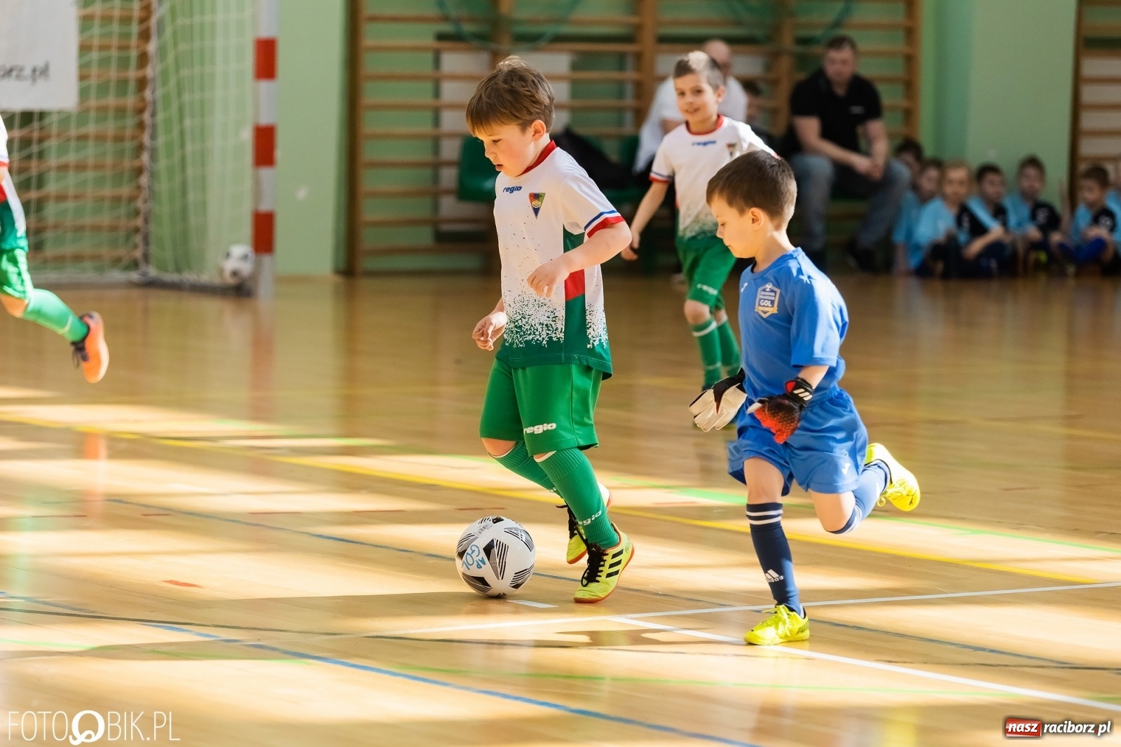 Zdjęcie w galerii na portalu naszraciborz.pl: Ślązak Cup w Arenie Rafako. Rywalizacja rocznika 2016 [FOTO] wiadomości z regionu