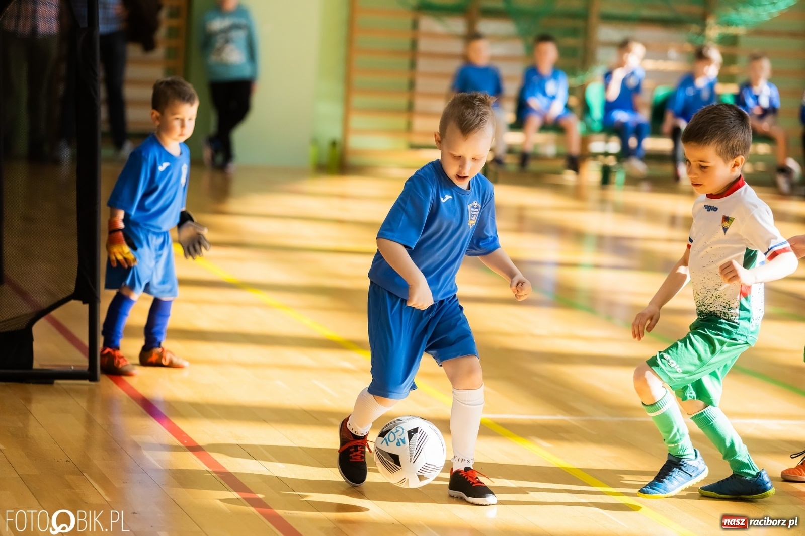 Zdjęcie w galerii na portalu naszraciborz.pl: Ślązak Cup w Arenie Rafako. Rywalizacja rocznika 2016 [FOTO] wiadomości z regionu